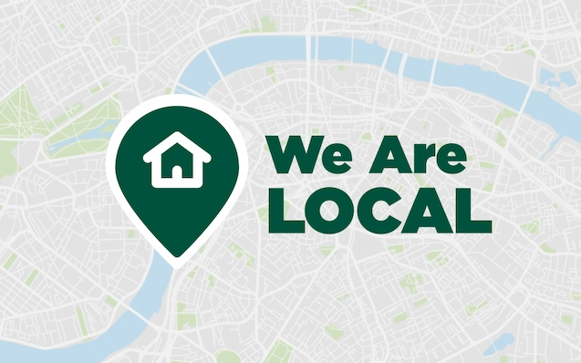 We are local.