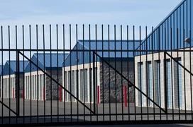 Gated storage units.