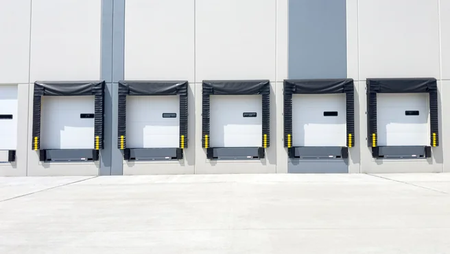 Commercial loading dock.