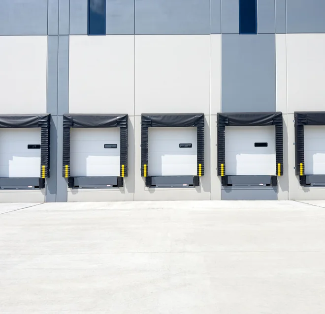 Commercial loading dock.
