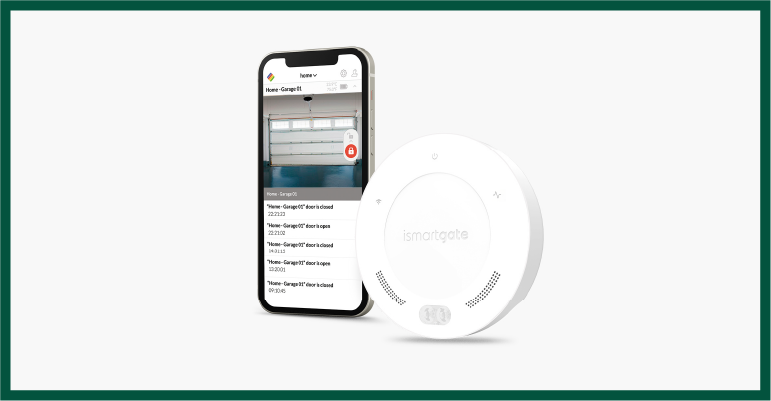 The ismartgate MINI app/receiver.